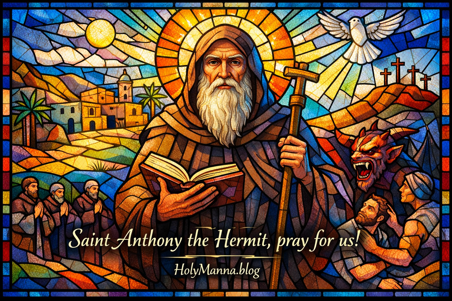 December 28th – Saint of the Day: Saint Anthony the&nbsp;Hermit