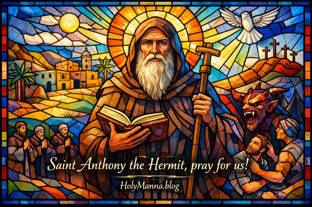 December 28th – Saint of the Day: Saint Anthony the&nbsp;Hermit