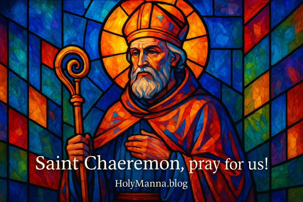 December 22nd – Saint of the Day: Saint Chaeremon, Bishop and&nbsp;Martyr