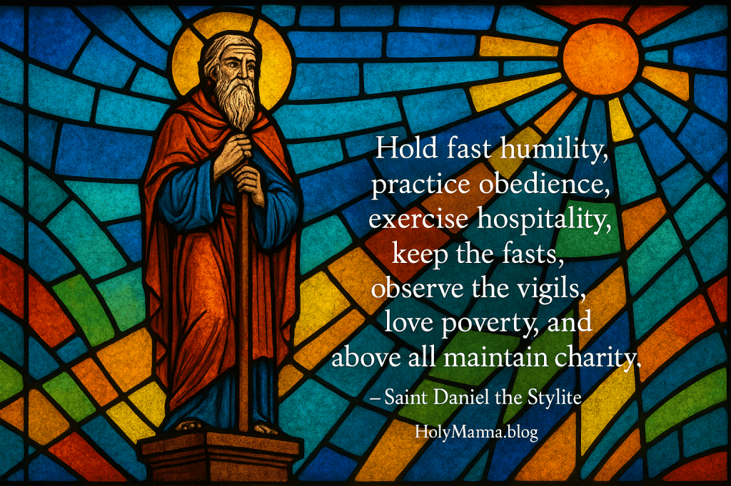 December 11th – Saint of the Day: Saint Daniel the Stylite