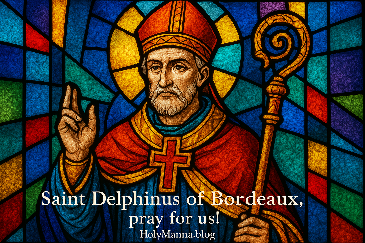 December 24th – Saint of the Day: Saint Delphinus of Bordeaux,&nbsp;Bishop