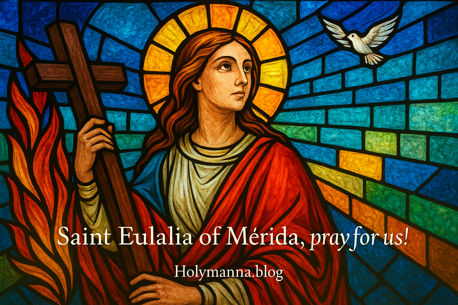 December 10th – Saint of the Day: Saint Eulalia of Mérida, Virgin &&nbsp;Martyr