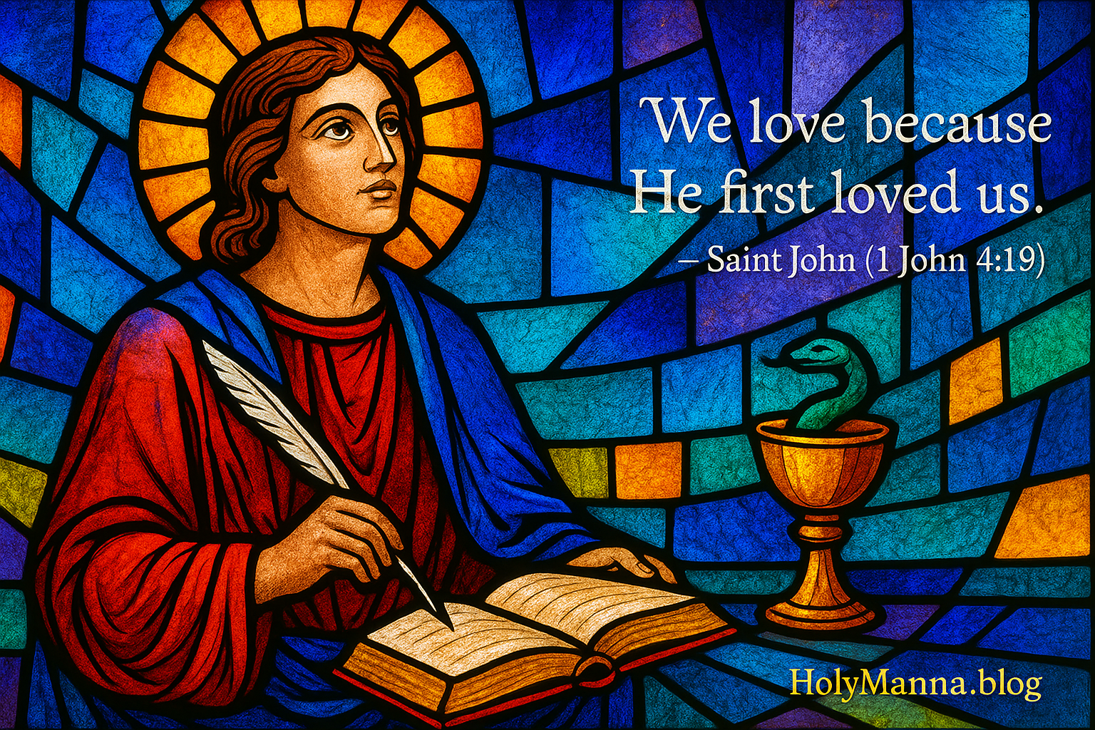 December 27th – Saint of the Day: Saint John, Apostle and&nbsp;Evangelist