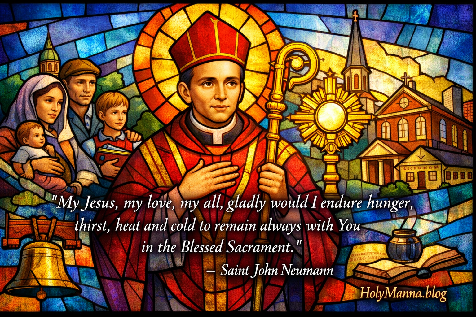 January 5th – Saint of the Day: Saint John Neumann,&nbsp;Bishop