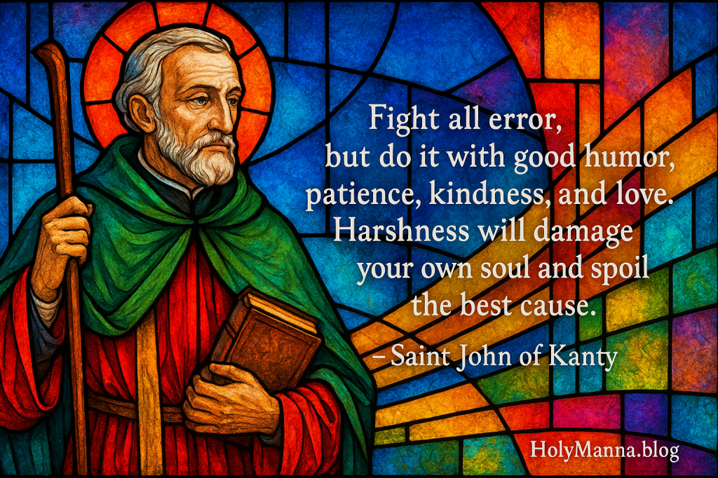 December 23rd – Saint of the Day: Saint John of&nbsp;Kanty