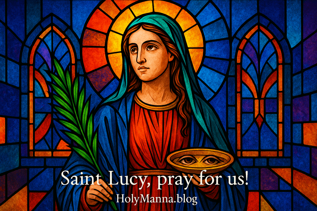 December 13th – Saint of the Day: Saint Lucy, Virgin & Martyr