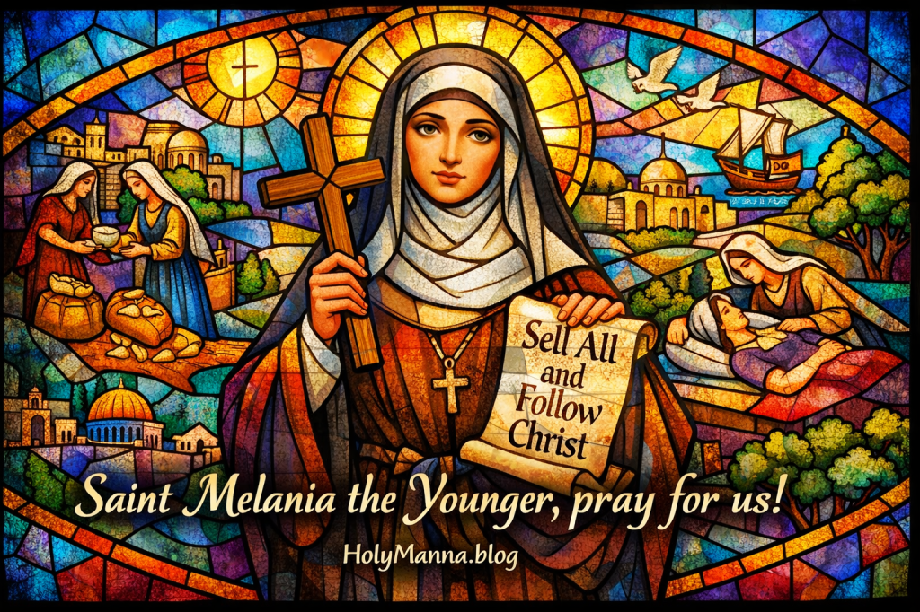 December 31st – Saint of the Day: Saint Melania the Younger
