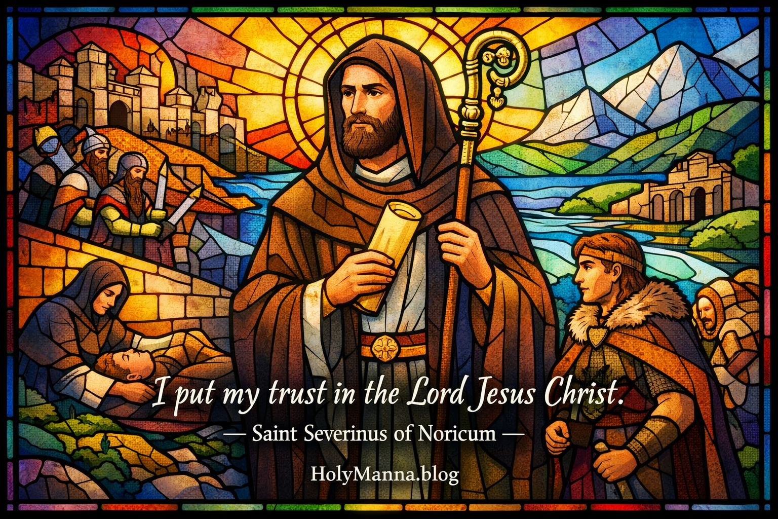 January 8th – Saint of the Day: Saint Severinus of&nbsp;Noricum