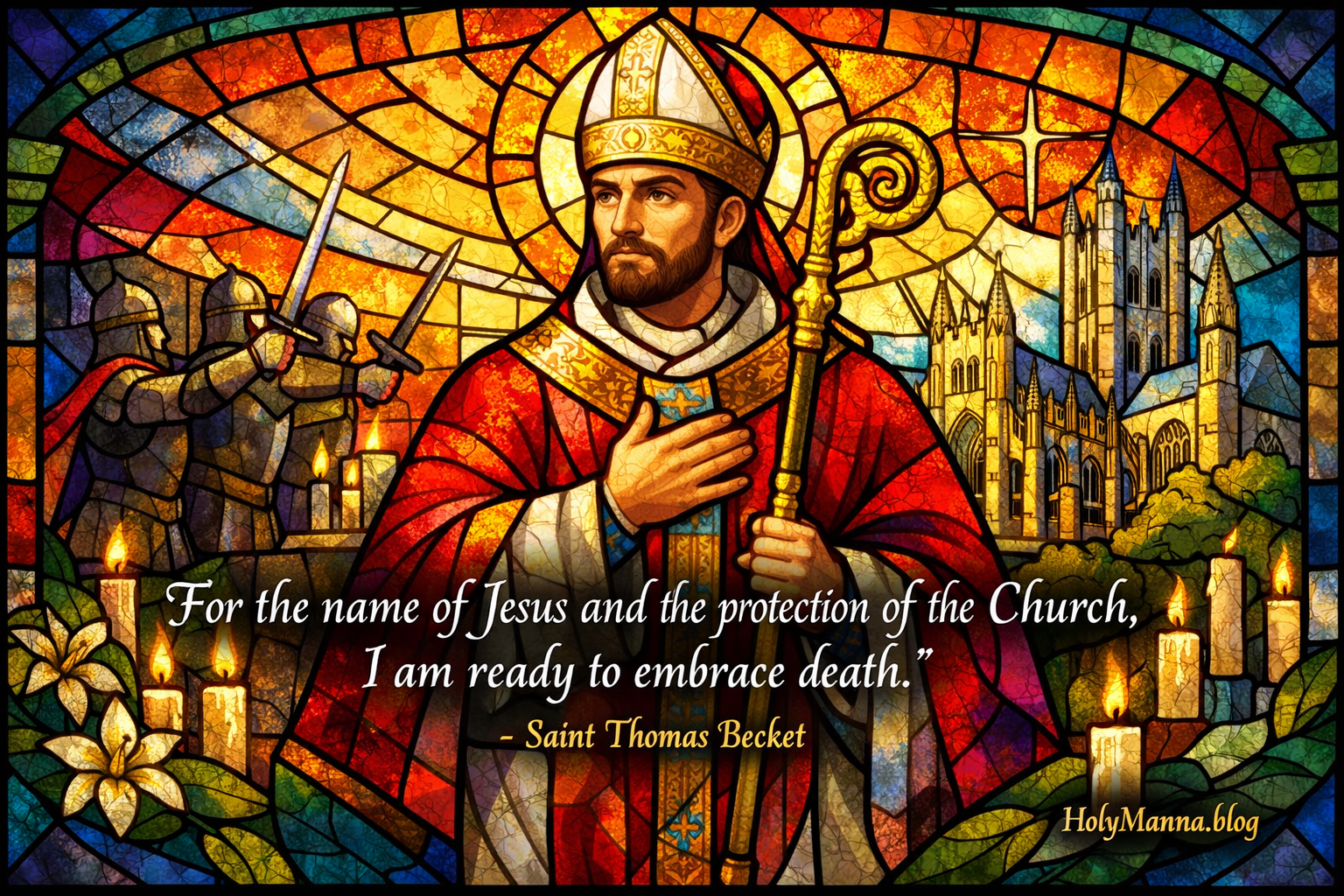 December 29th – Saint of the Day: Saint Thomas Becket, Archbishop &&nbsp;Martyr