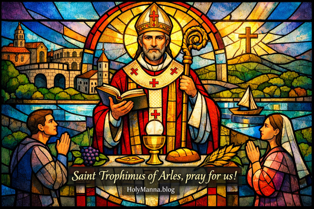 December 29th – Saint of the Day: Saint Trophimus of Arles, Bishop