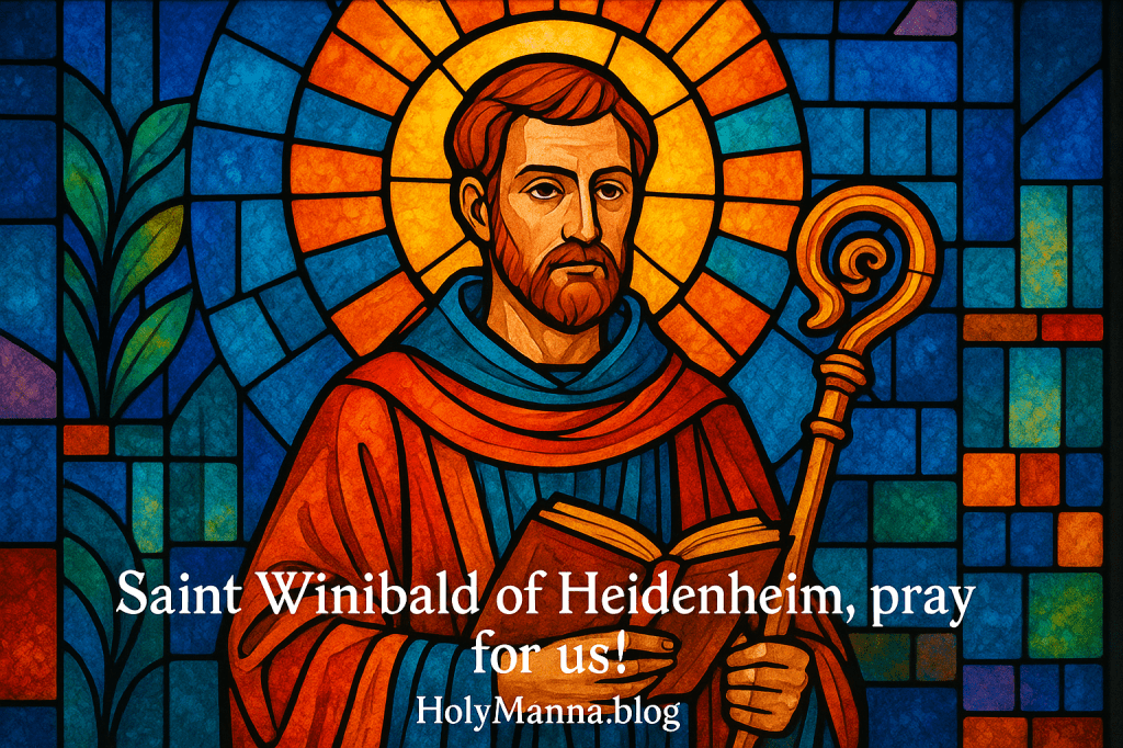 December 18th – Saint of the Day: Saint Winibald of&nbsp;Heidenheim