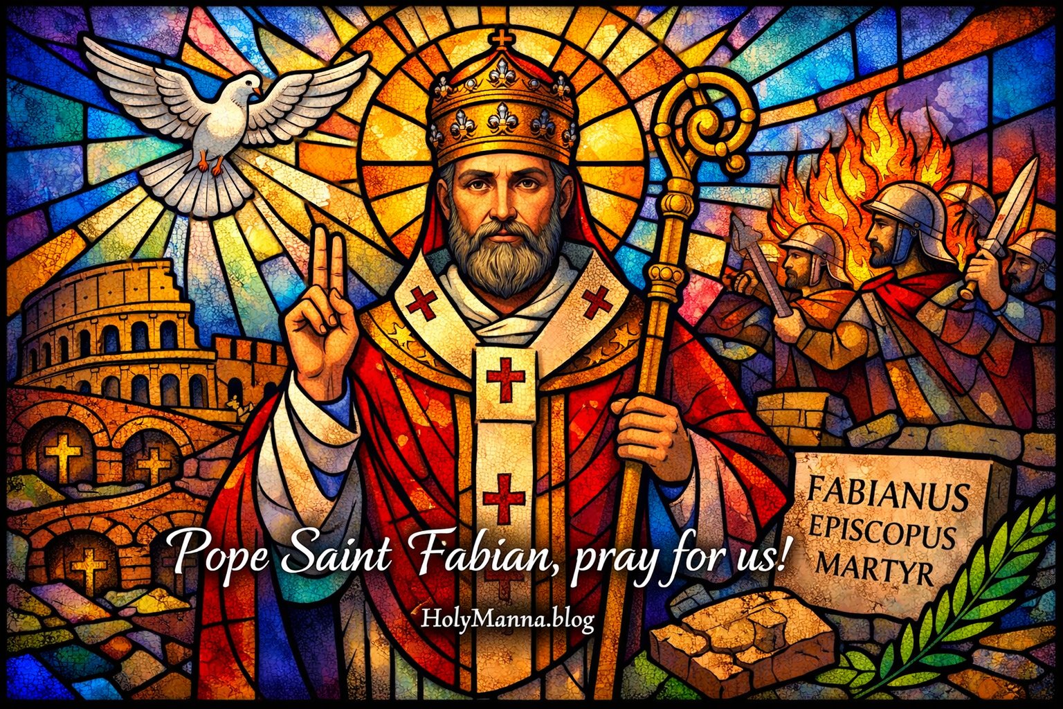 January 20th – Saint of the Day: Pope Saint Fabian, Martyr