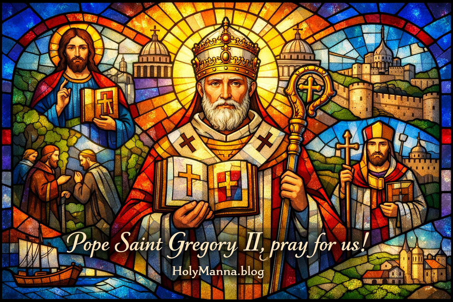 February 11th – Saint of the Day: Pope Saint Gregory&nbsp;II