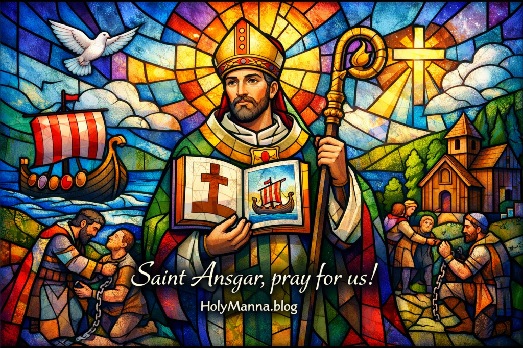 February 3rd – Saint of the Day: Saint Ansgar,&nbsp;Bishop