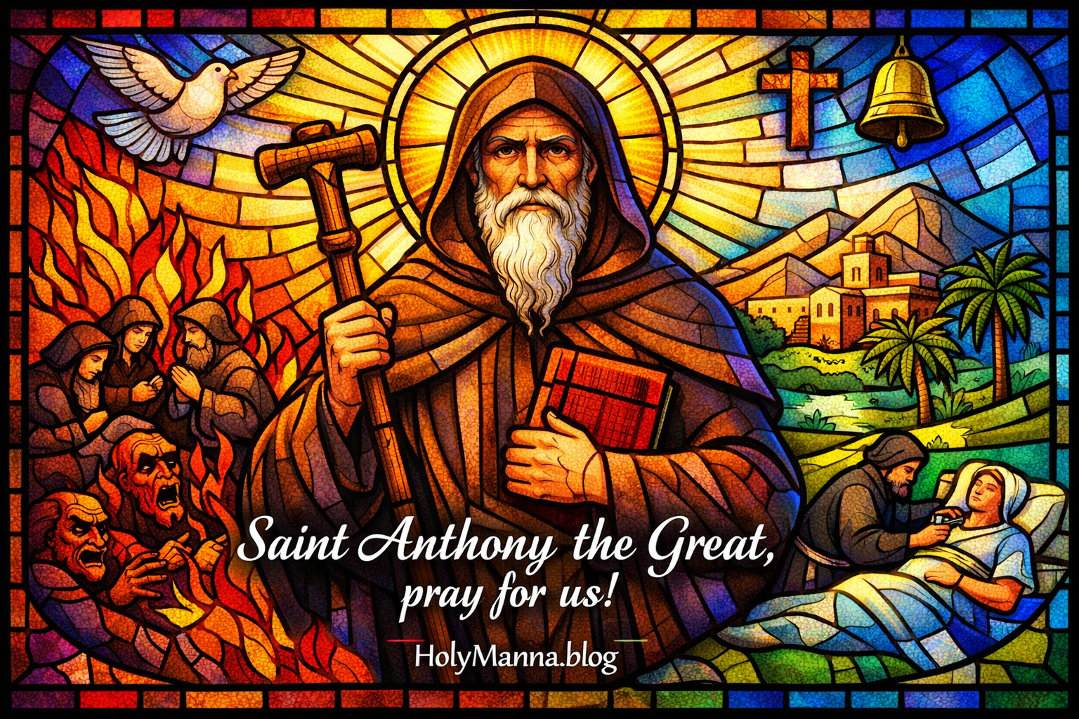 January 17th – Saint of the Day: Saint Anthony the&nbsp;Great