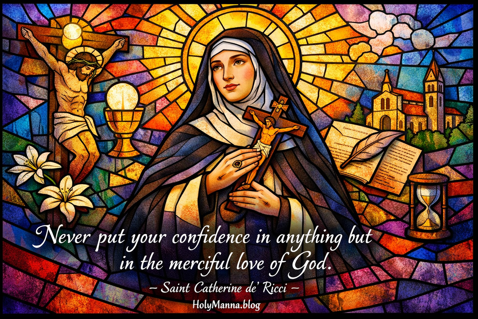 February 2nd – Saint of the Day: Saint Catherine de’Ricci, Dominican Nun