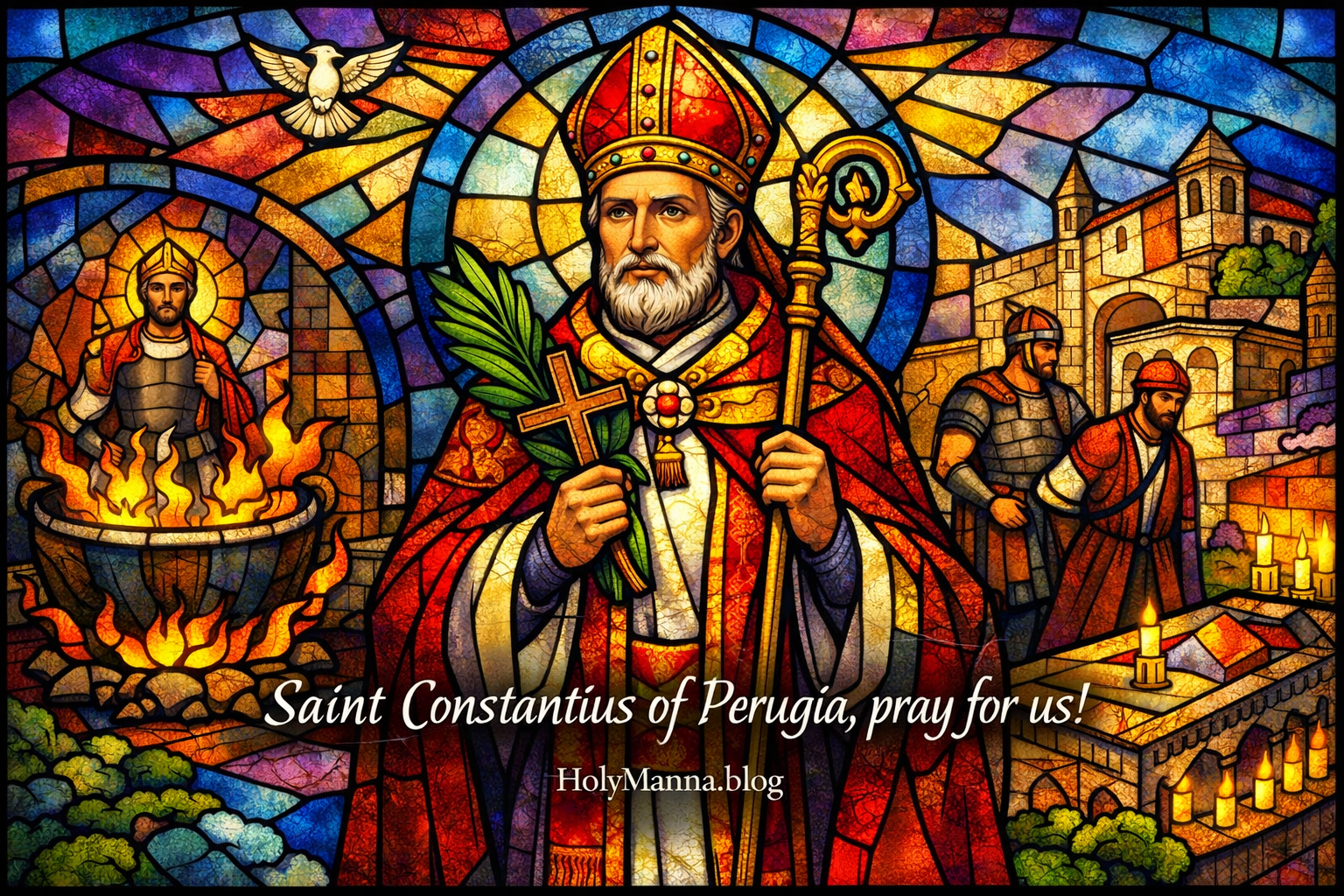 January 29th – Saint of the Day: Saint Constantius (Costanzo) of Perugia, Bishop & Martyr