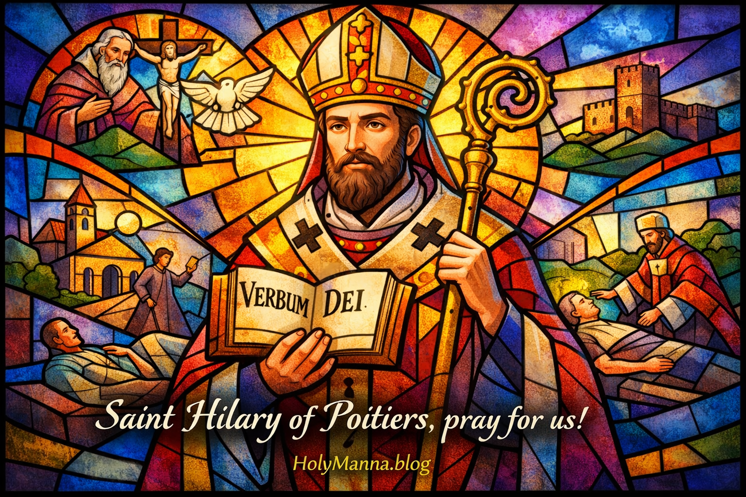 January 13th – Saint of the Day: Saint Hilary of Poitiers, Bishop & Doctor of the&nbsp;Church