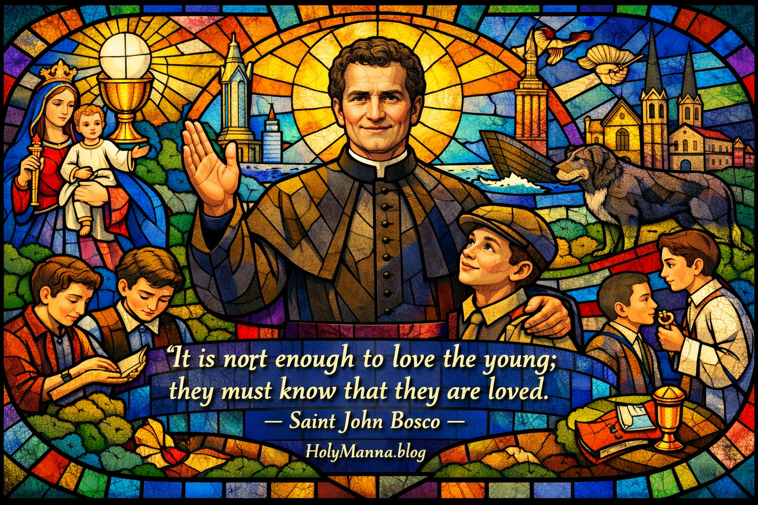 January 31st – Saint of the Day: Saint John Bosco, Priest