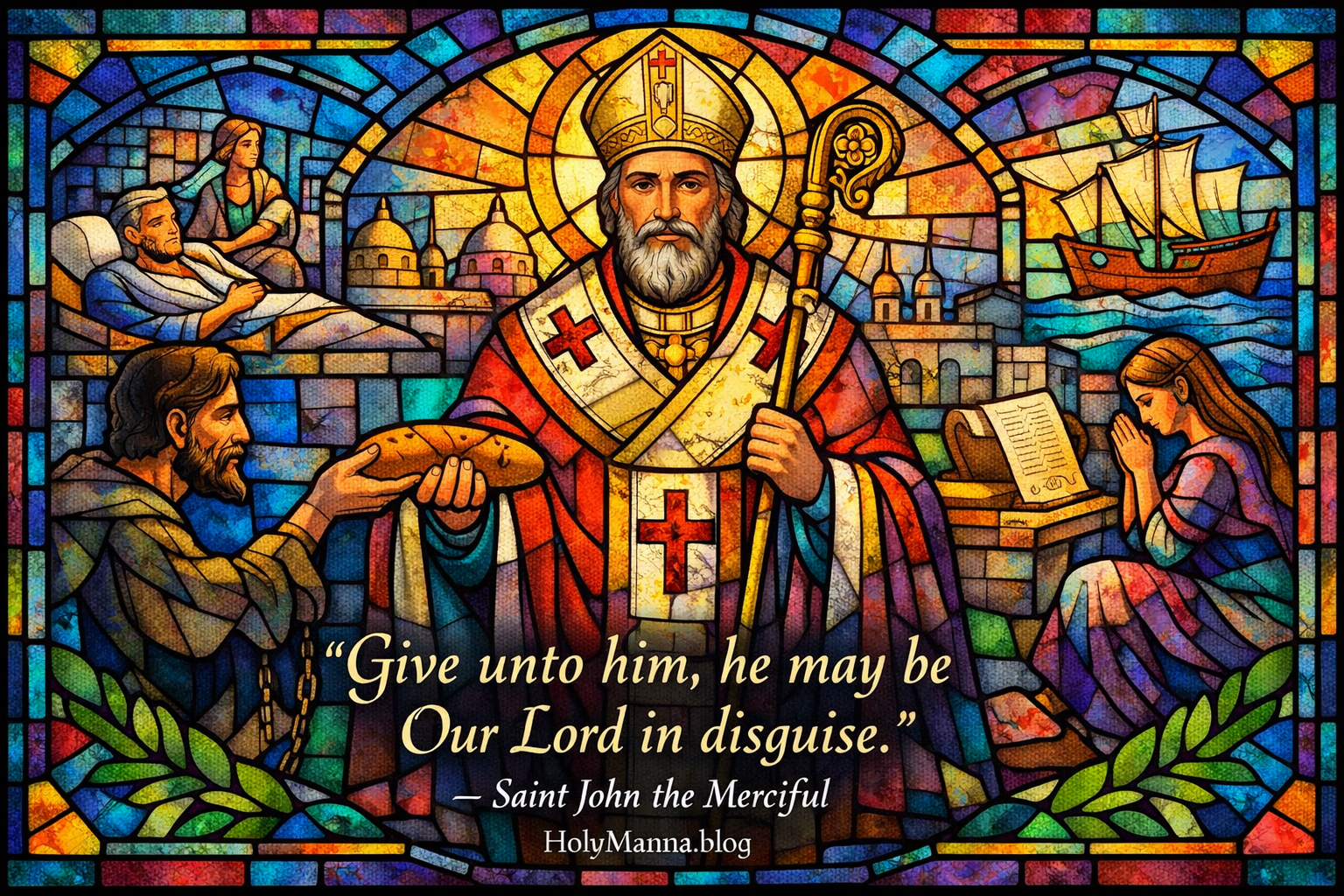 January 23rd – Saint of the Day: Saint John the Merciful, Patriarch of&nbsp;Alexandria