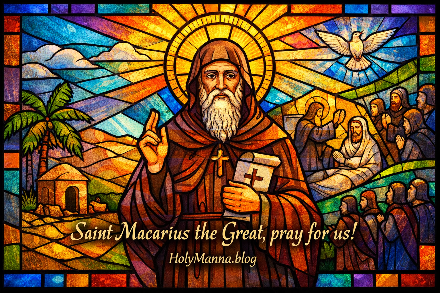 January 15th – Saint of the Day: Saint Macarius the&nbsp;Great