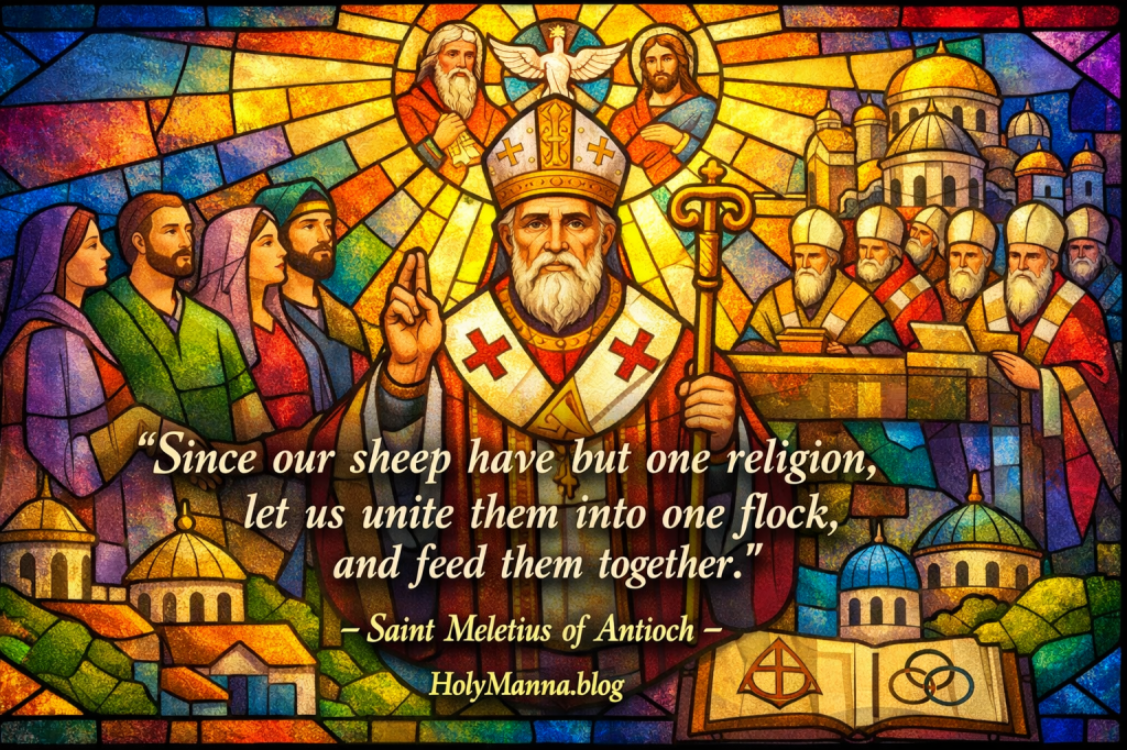 February 12th – Saint of the Day: Saint Meletius of Antioch,&nbsp;Patriarch