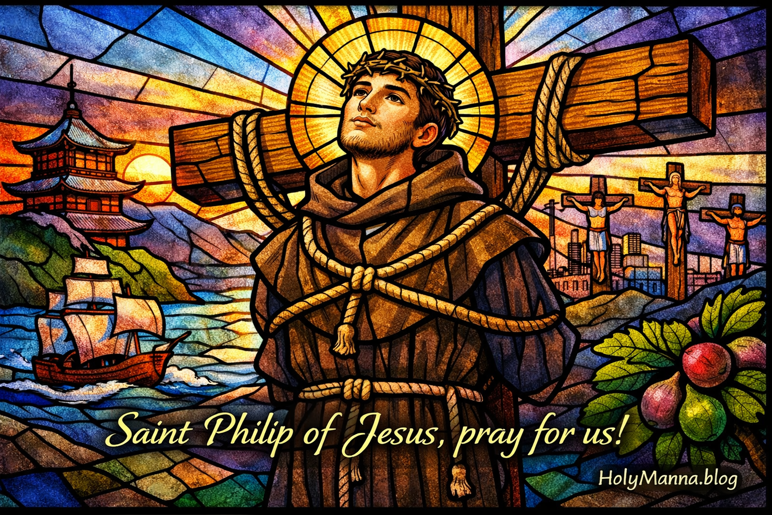 February 5th – Saint of the Day: Saint Philip (Felipe) of Jesus, Franciscan Friar & Martyr
