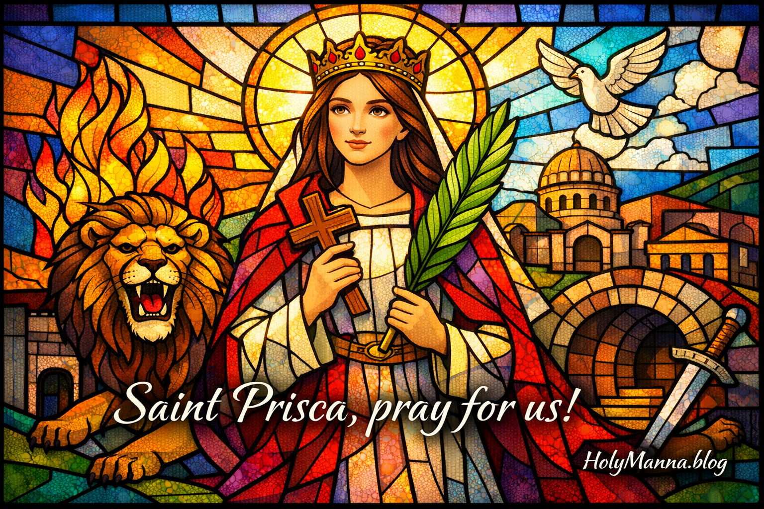 January 18th – Saint of the Day: Saint Prisca (Priscilla), Virgin &&nbsp;Martyr