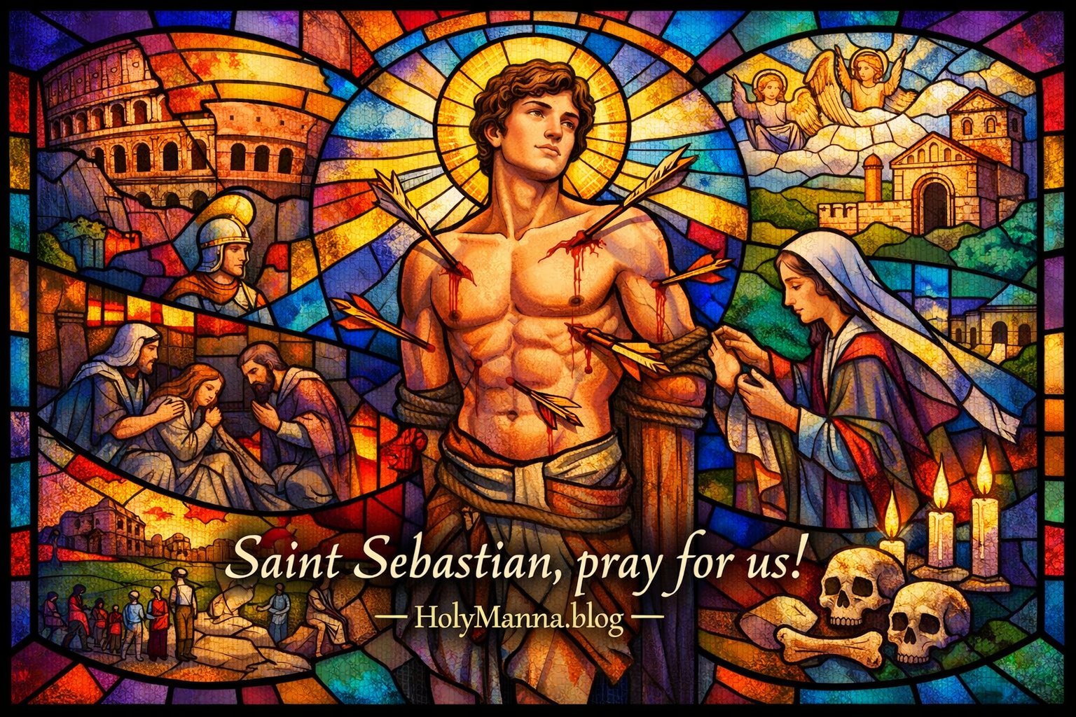 January 20th – Saint of the Day: Saint Sebastian, Martyr