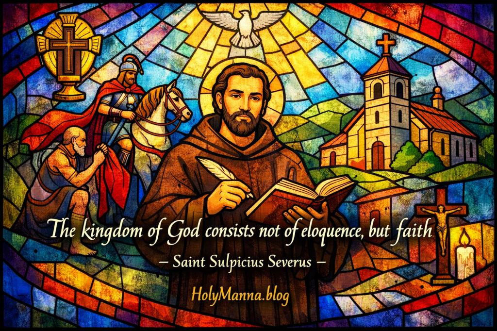 January 29th – Saint of the Day: Saint Sulpicius Severus, Priest, Lawyer &&nbsp;Writer