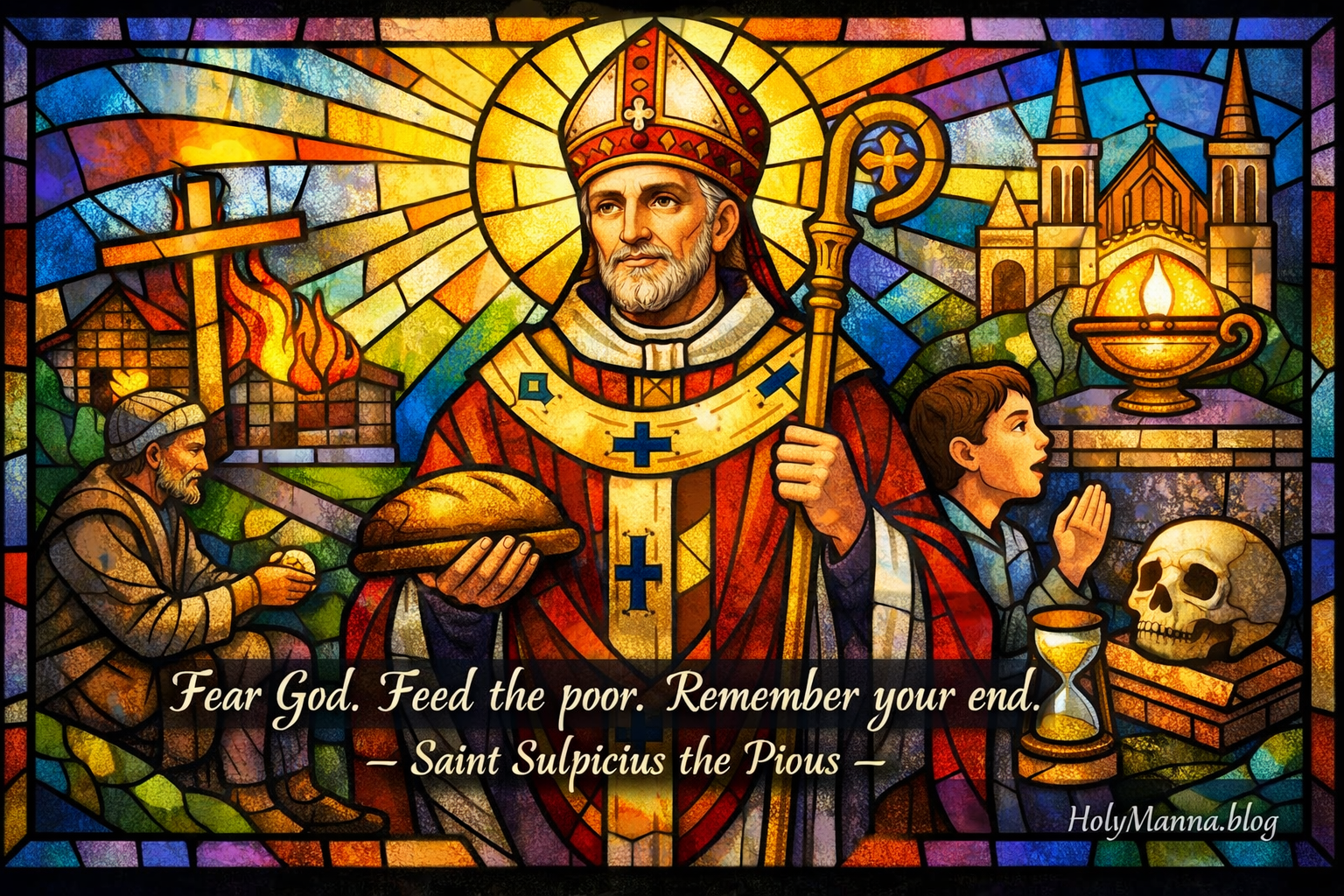 January 17th – Saint of the Day: Saint Sulpicius the Pious,&nbsp;Bishop