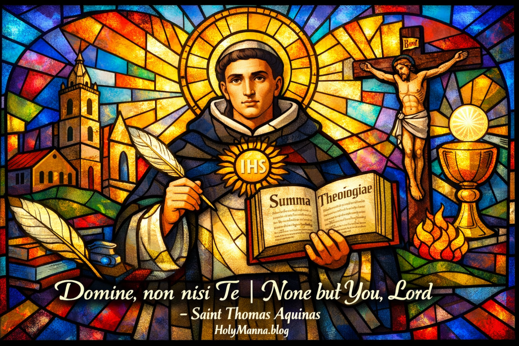 January 28th – Saint of the Day: Saint Thomas Aquinas, Dominican Priest & Doctor of the&nbsp;Church