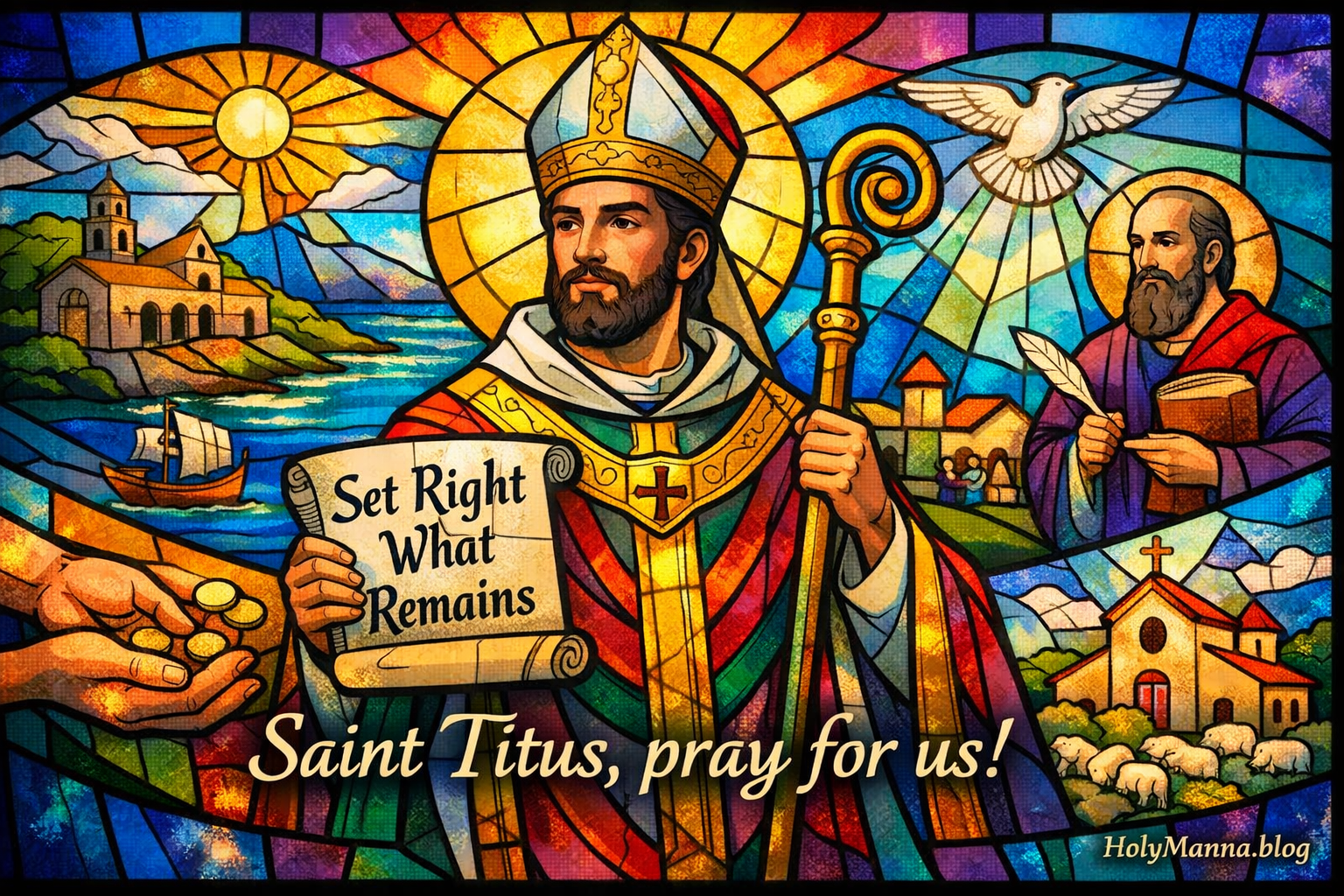 January 26th – Saint of the Day: Saint Titus, Bishop