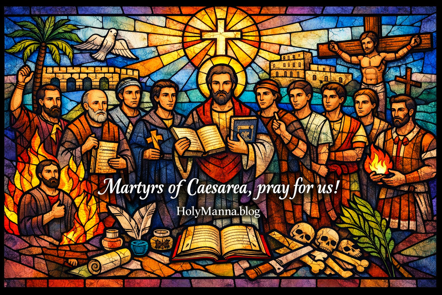 February 16th – Saint of the Day: Saint Pamphilus and Companions (The Martyrs of&nbsp;Caesarea)