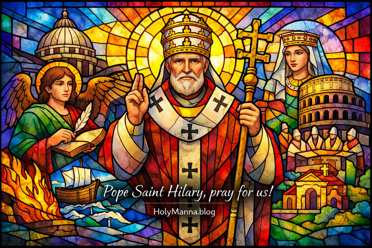 February 28th – Saint of the Day: Pope Saint&nbsp;Hilary