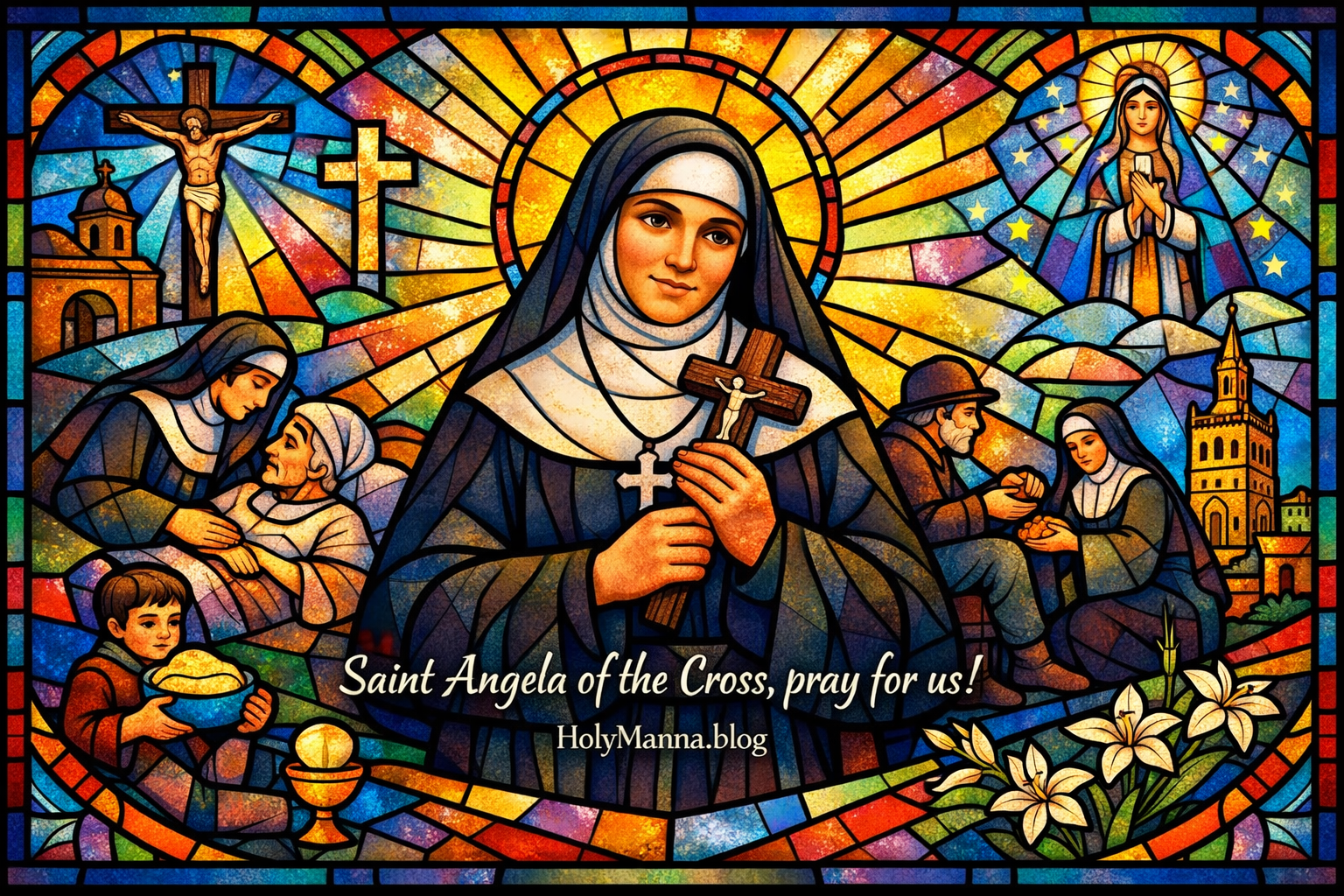 March 2nd – Saint of the Day: Saint Angela of the Cross, Foundress of the Sisters of the Company of the&nbsp;Cross