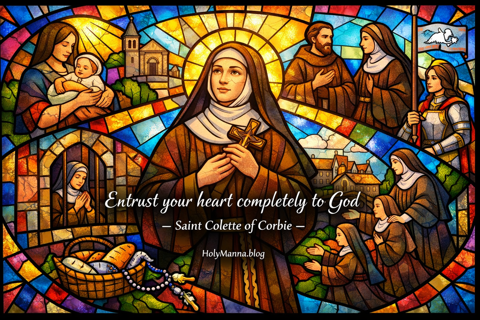 March 6th – Saint of the Day: Saint Colette of Corbie, Virgin & Poor Claire&nbsp;Reformer