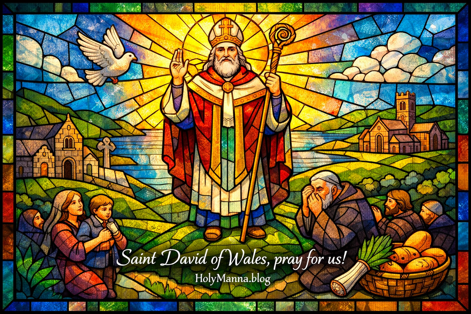 March 1st – Saint of the Day: Saint David of&nbsp;Wales