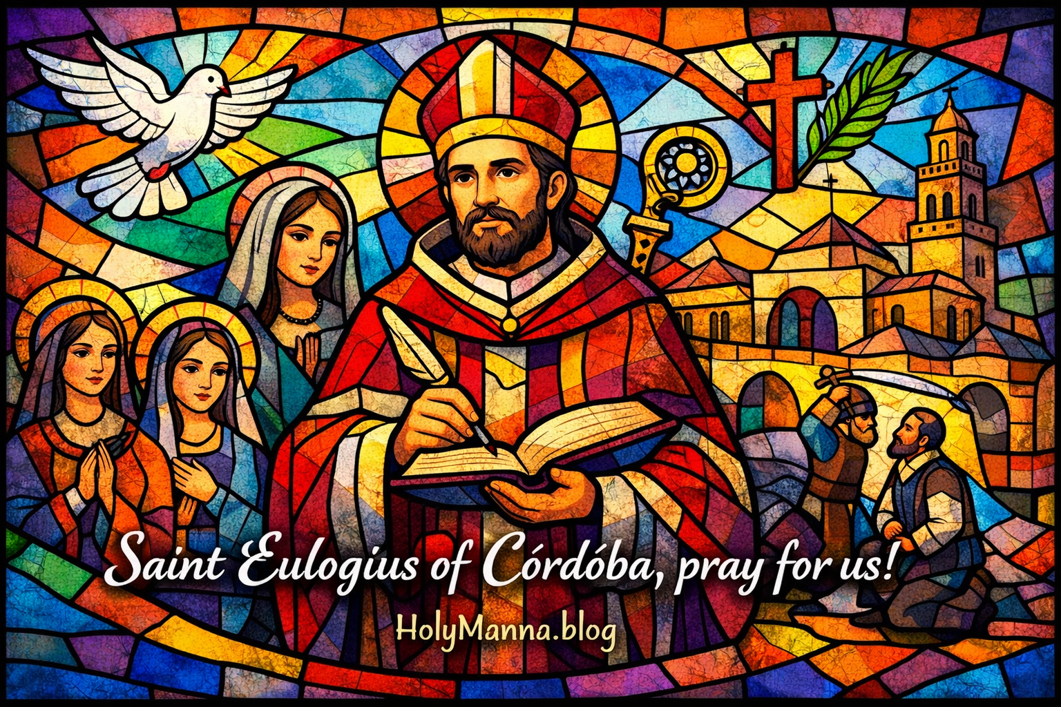 March 11th – Saint of the Day: Saint Eulogius of Córdoba, Priest &&nbsp;Martyr