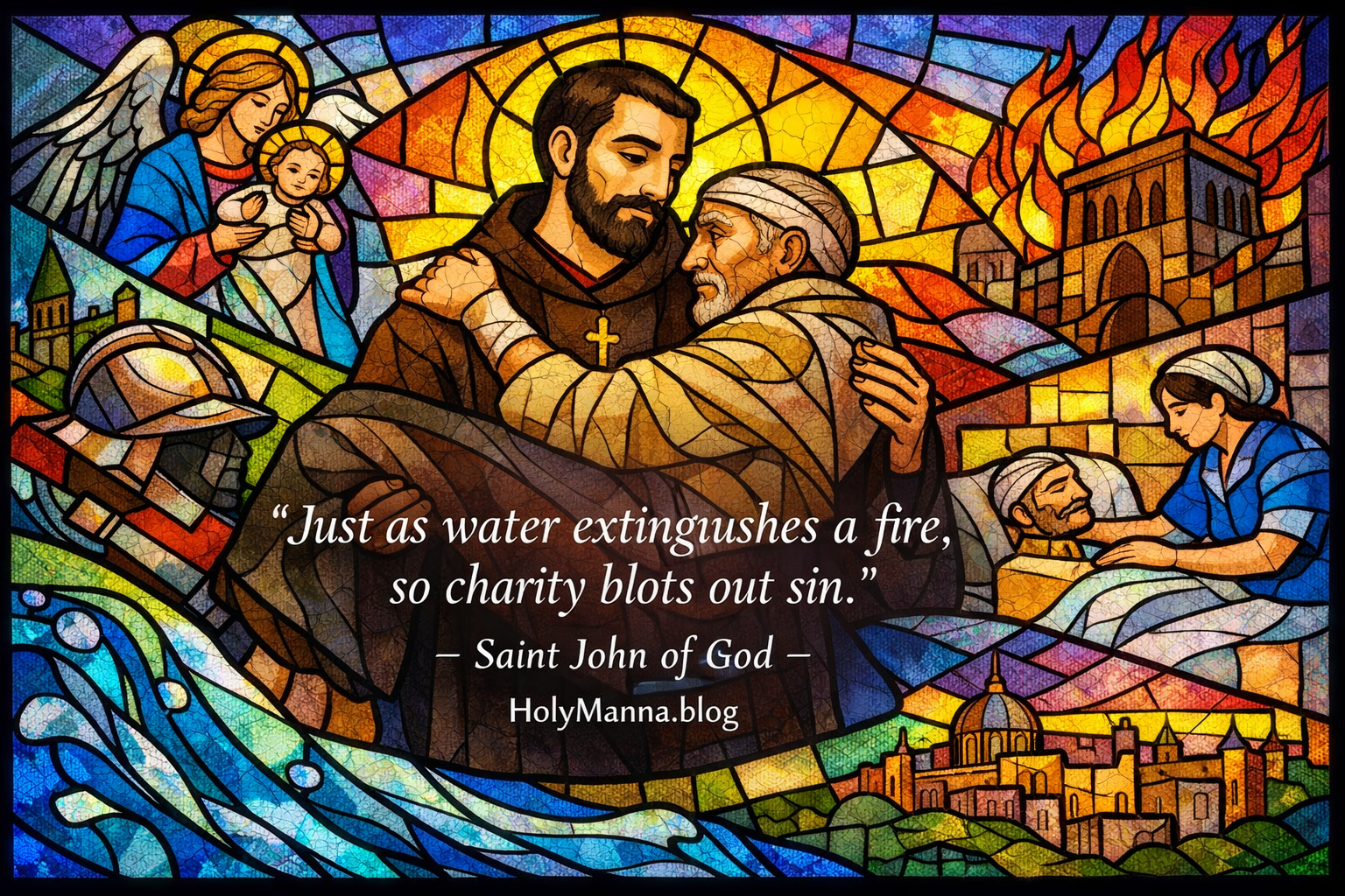 March 8th – Saint of the Day: Saint John of God, Founder of the Hospitaller&nbsp;Order