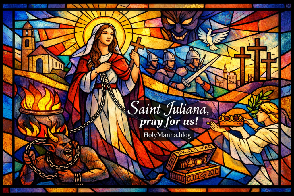 February 16th – Saint of the Day: Saint Juliana, Virgin &&nbsp;Martyr