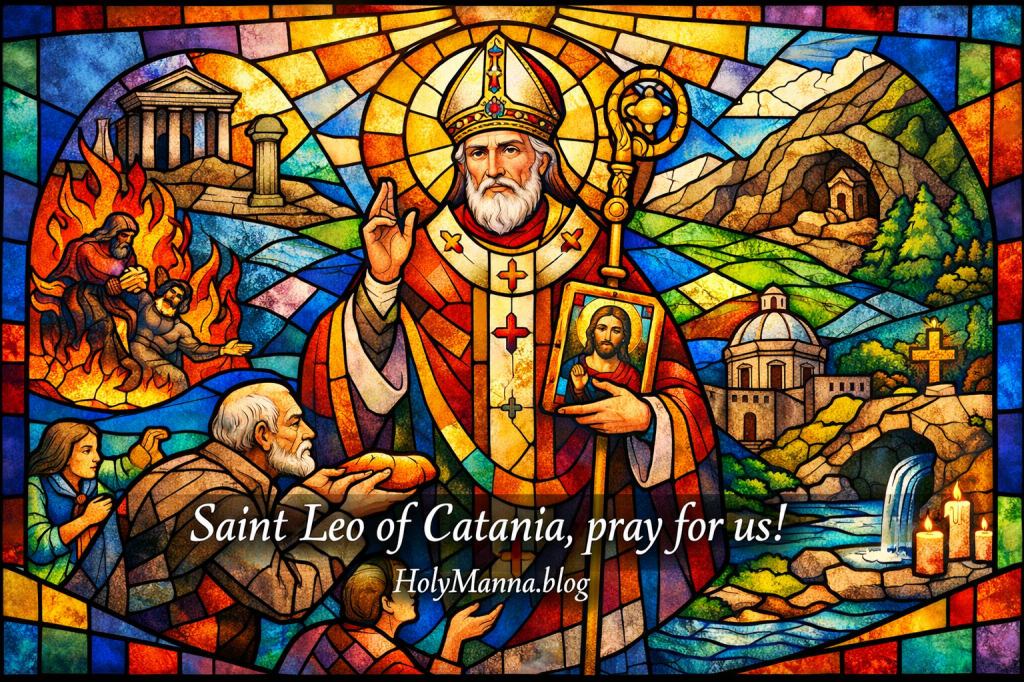 February 20th – Saint of the Day: Saint Leo of Catania,&nbsp;Bishop