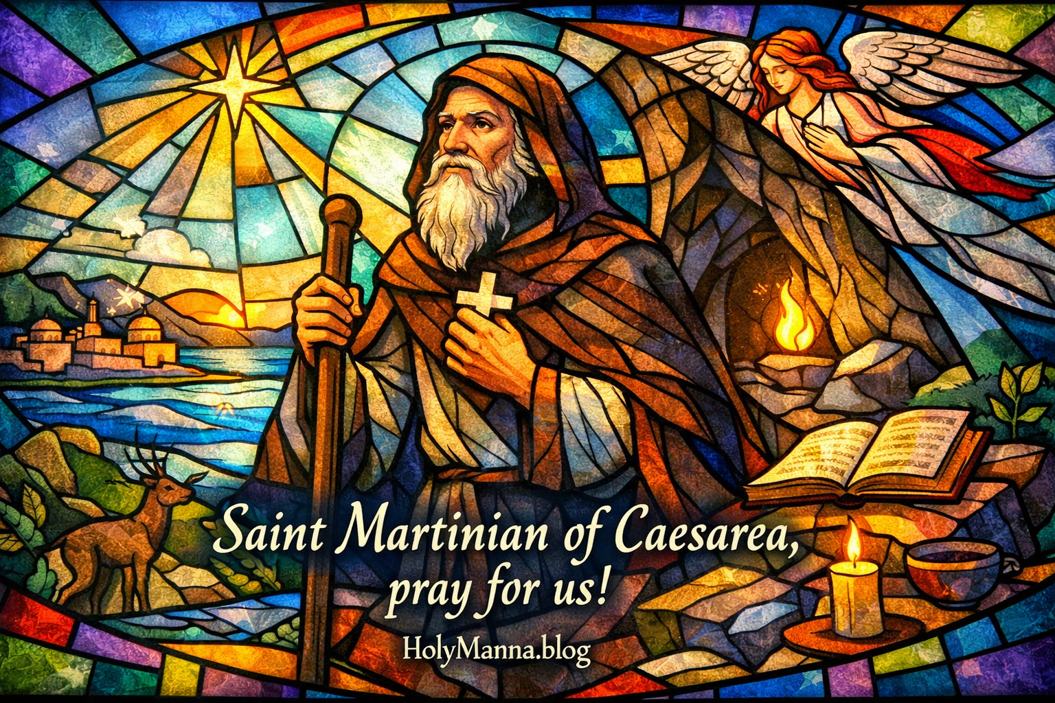 February 13th – Saint of the Day: Saint Martinian of Caesarea,&nbsp;Hermit