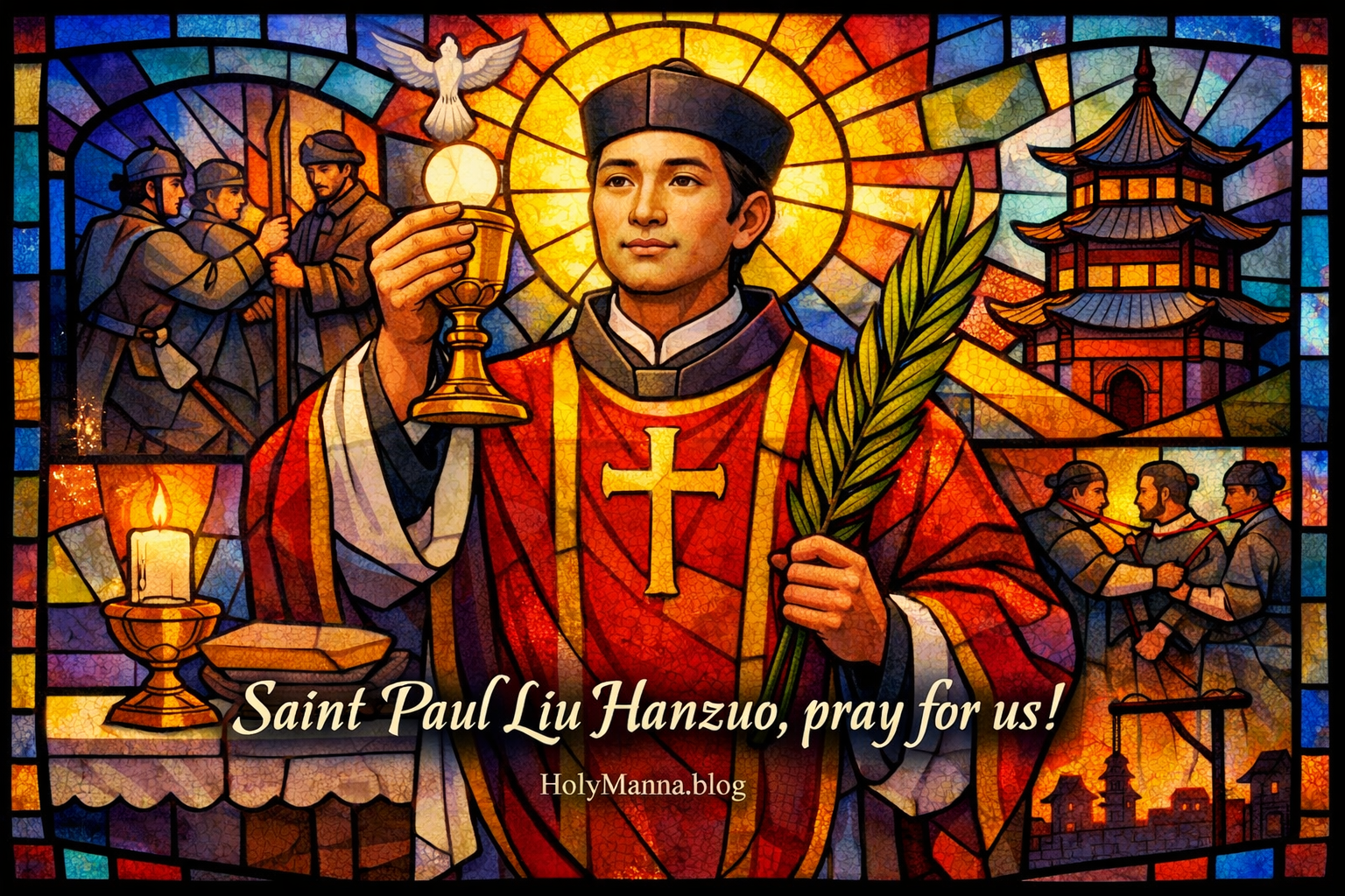 February 13th – Saint of the Day: Saint Paul Liu Hanzuo, Priest & Martyr