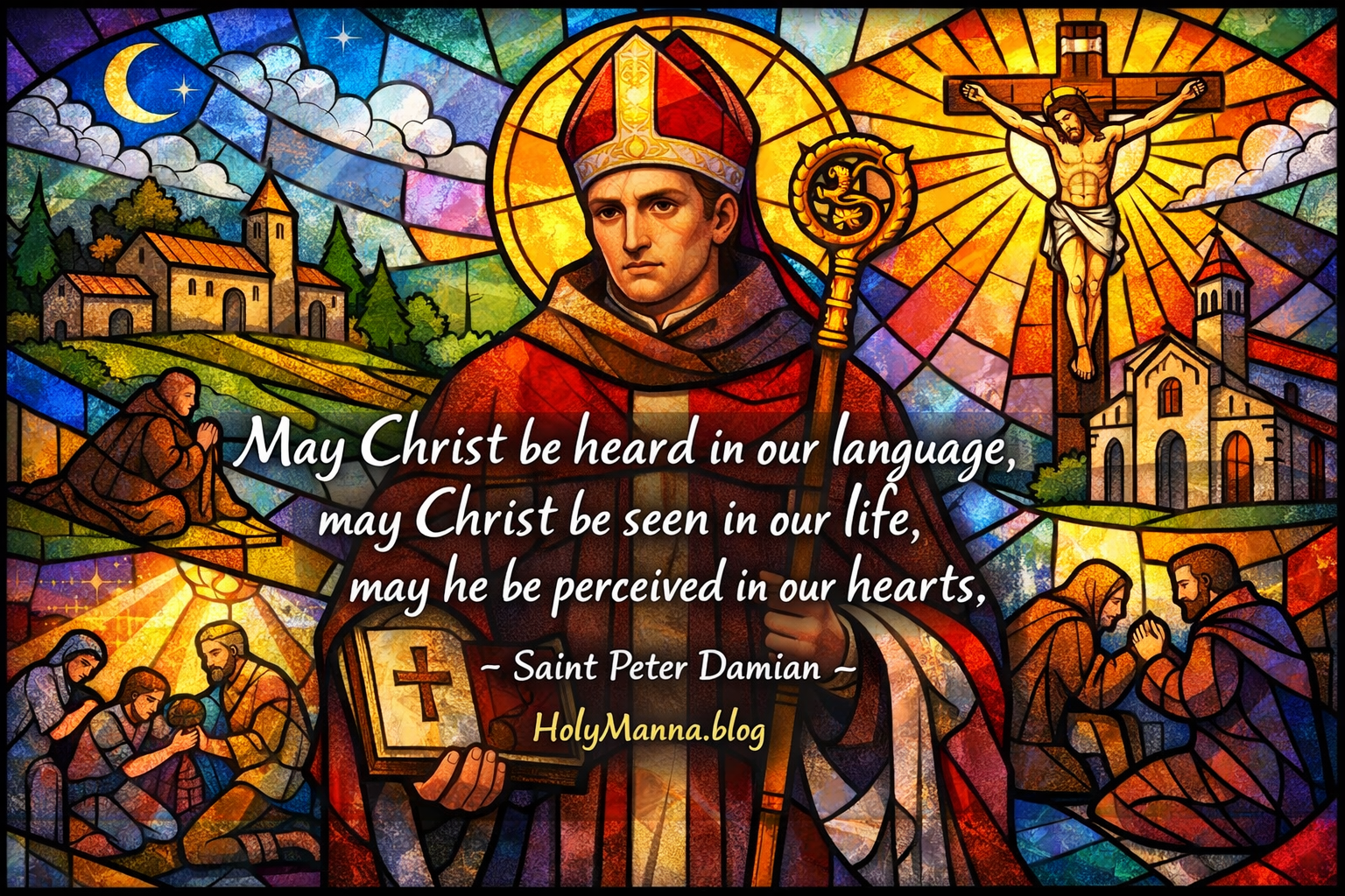 February 21st – Saint of the Day: Saint Peter Damian, Cardinal Bishop & Doctor of the Chruch