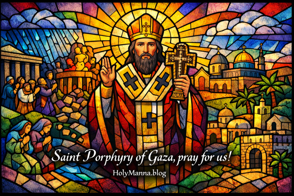 February 26th – Saint of the Day: Saint Porphyry of Gaza, Bishop