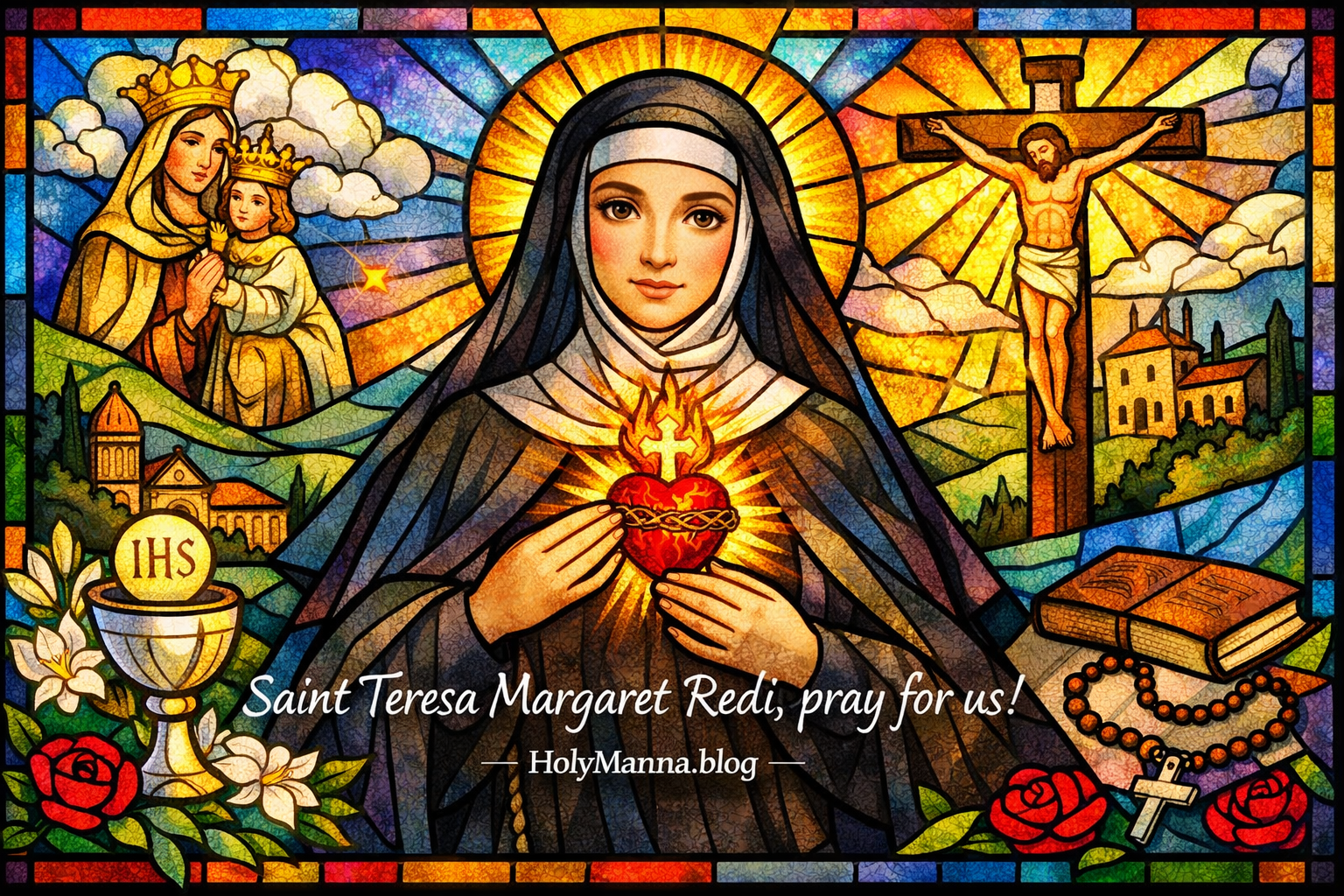 March 7th – Saint of the Day: Saint Teresa Margaret Redi, Virgin & Discalced Carmelite&nbsp;Nun