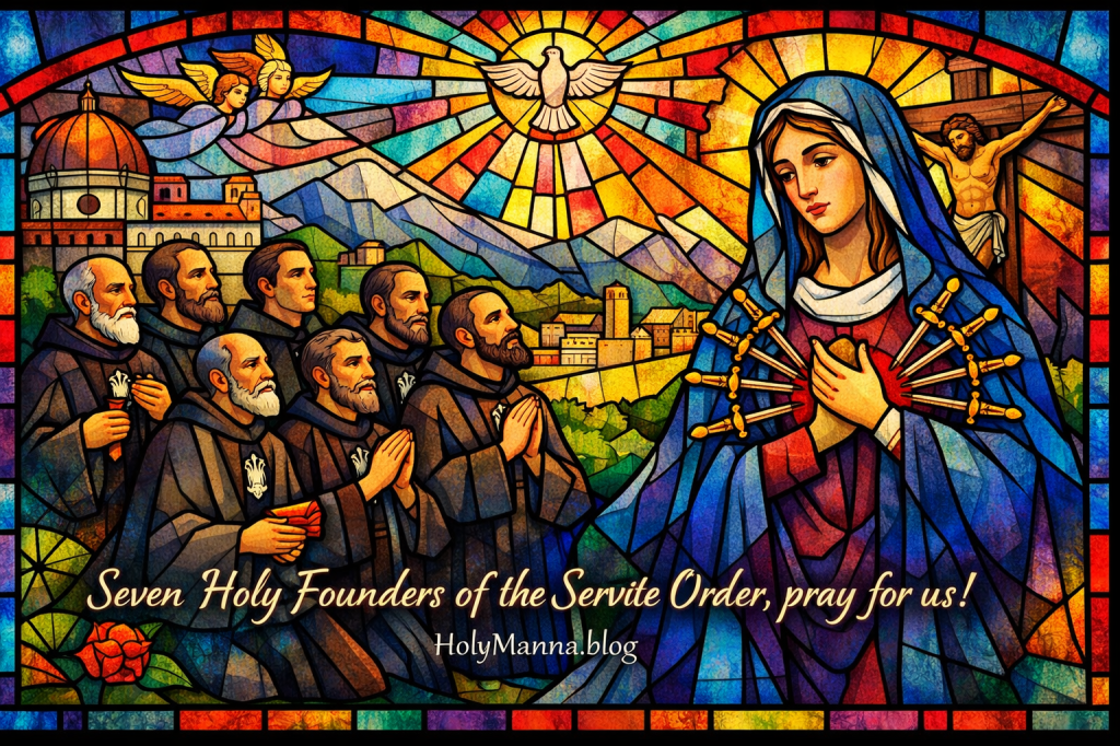 February 17th – Saint of the Day: The Seven Holy Founders of the Servite&nbsp;Order