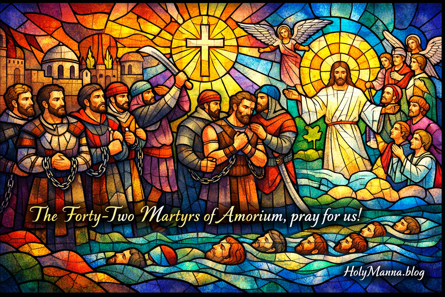 March 6th – Saint of the Day: The Forty-Two Martyrs of&nbsp;Amorium