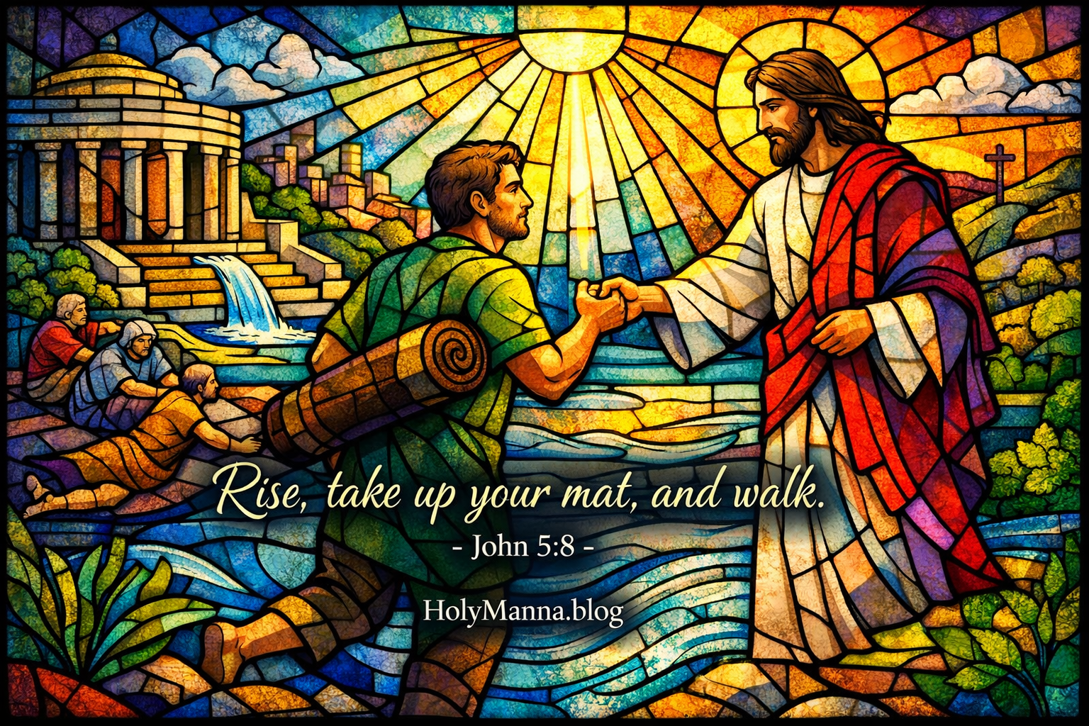 March 17, 2026 – Rise and Walk in Today’s Mass&nbsp;Readings